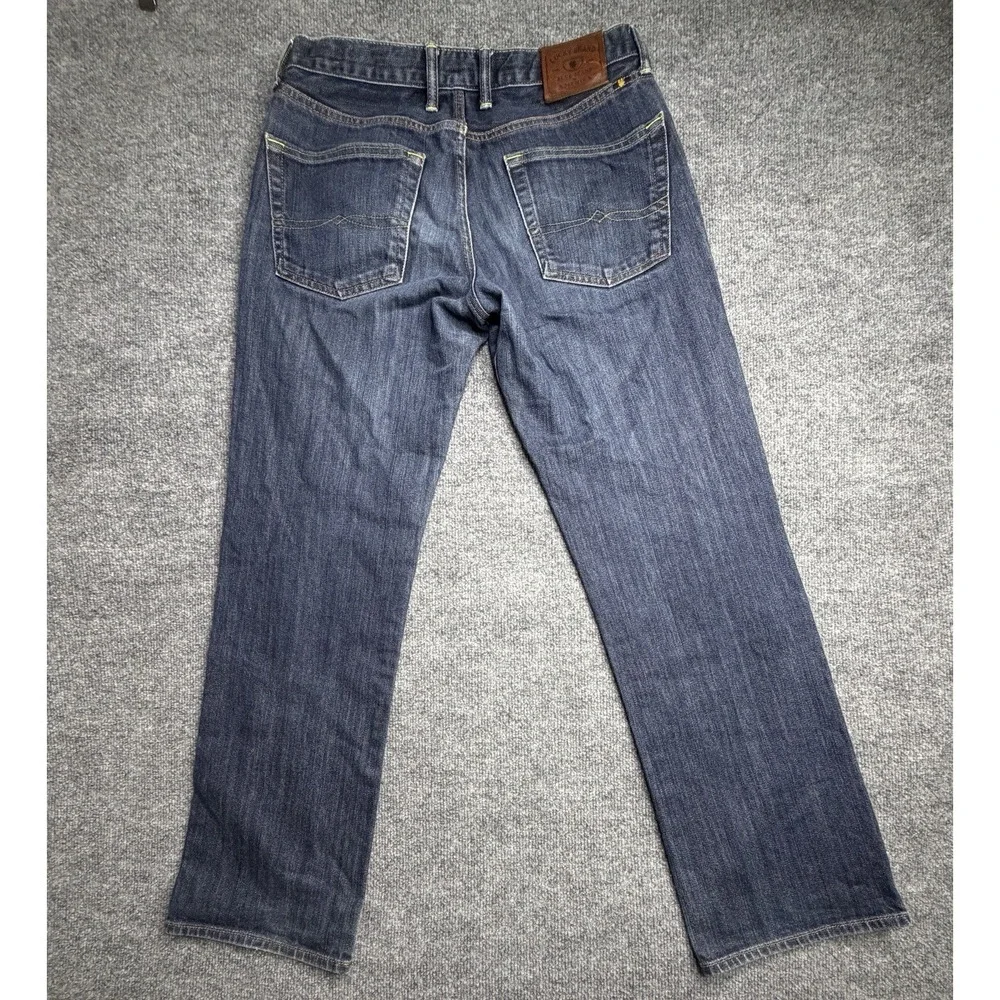 Lucky Brand Jeans Mens 30x32 Blue 361 Vintage Straight Leg Denim Dark Wash